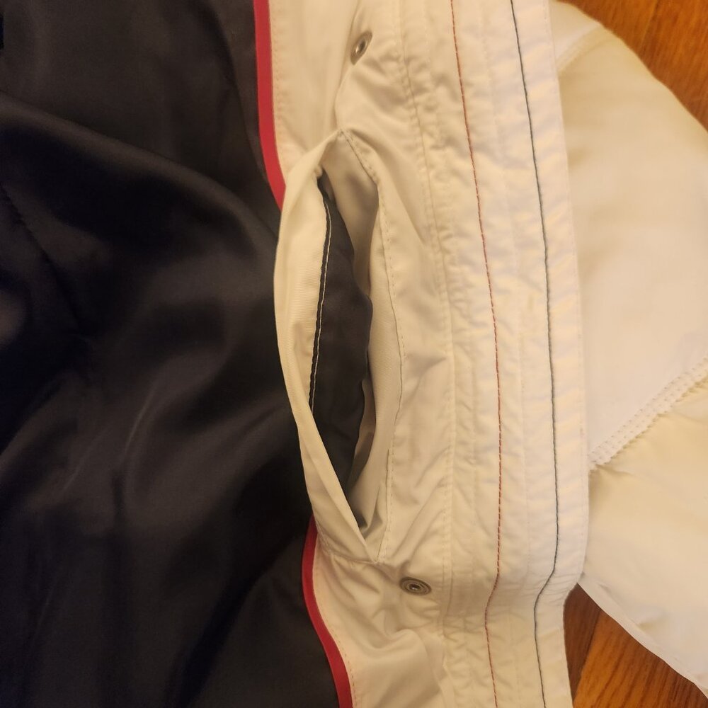 Tommy Hilfiger White Long Puffer Coat Size M No Hood Excellent Condition - Picture 9 of 16